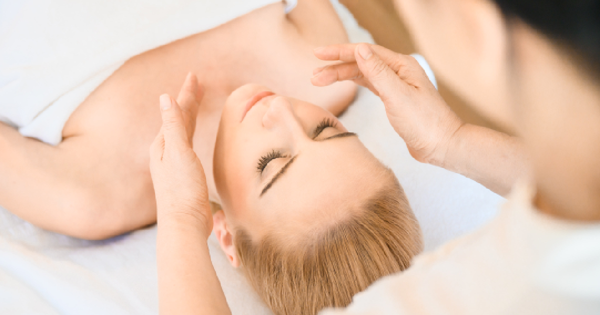A woman receiving a professional facial treatment during a Medical Spa Consultation in Park Ridge, IL
